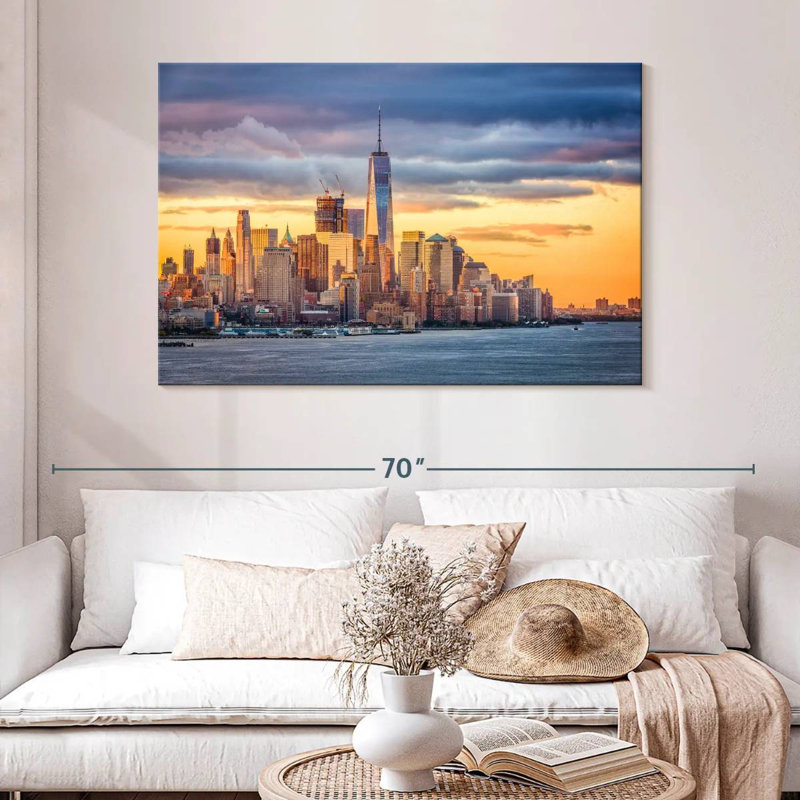 Sirci NYC, quartier des affaires, H 32 po x l 48 po