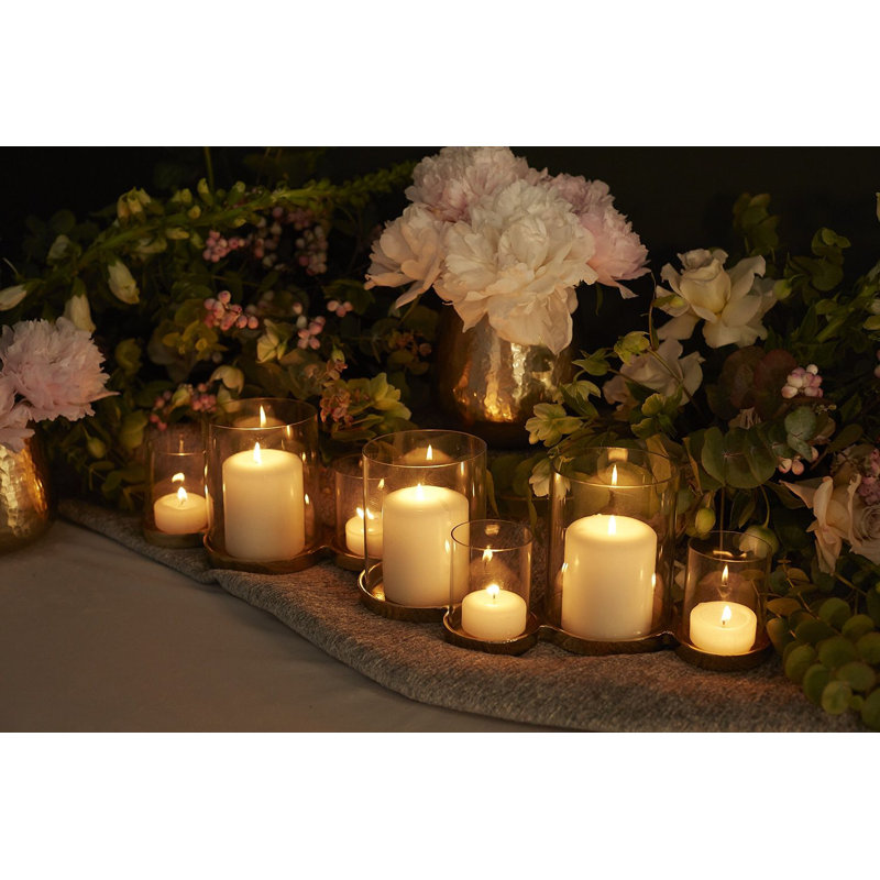 Cristelle 5.5'' H Metal Tabletop Candelabra