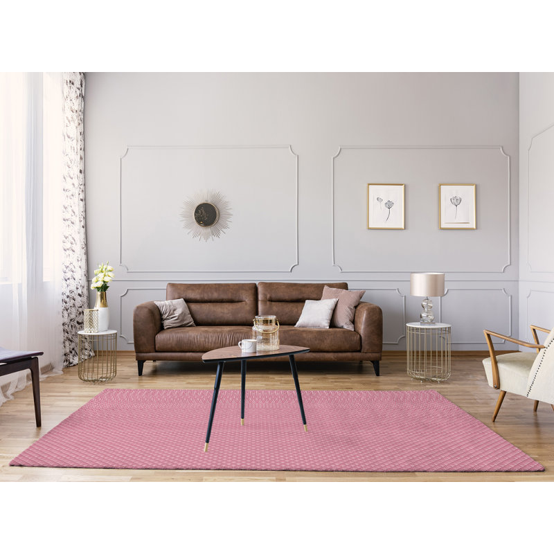 Chenille Geometric Indoor Rug, Rectangle 8' x 10'