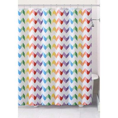 Felicia  Chevron Shower Curtain