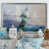 Impression argent sur toile encadrée