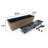 2-Pack Smart Self-Watering Rectangle Planter For Indoor And Outdoor - Hand Woven Wicker - Brown-289451829