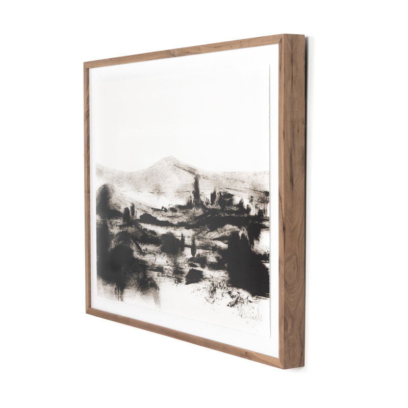 Mono Land Print by Dan Hobday, 40" H x 60" W x 2.5" D