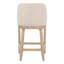 Tabouret de bar moderne avec îlot de cuisine et chaise rembourrée-1748627699