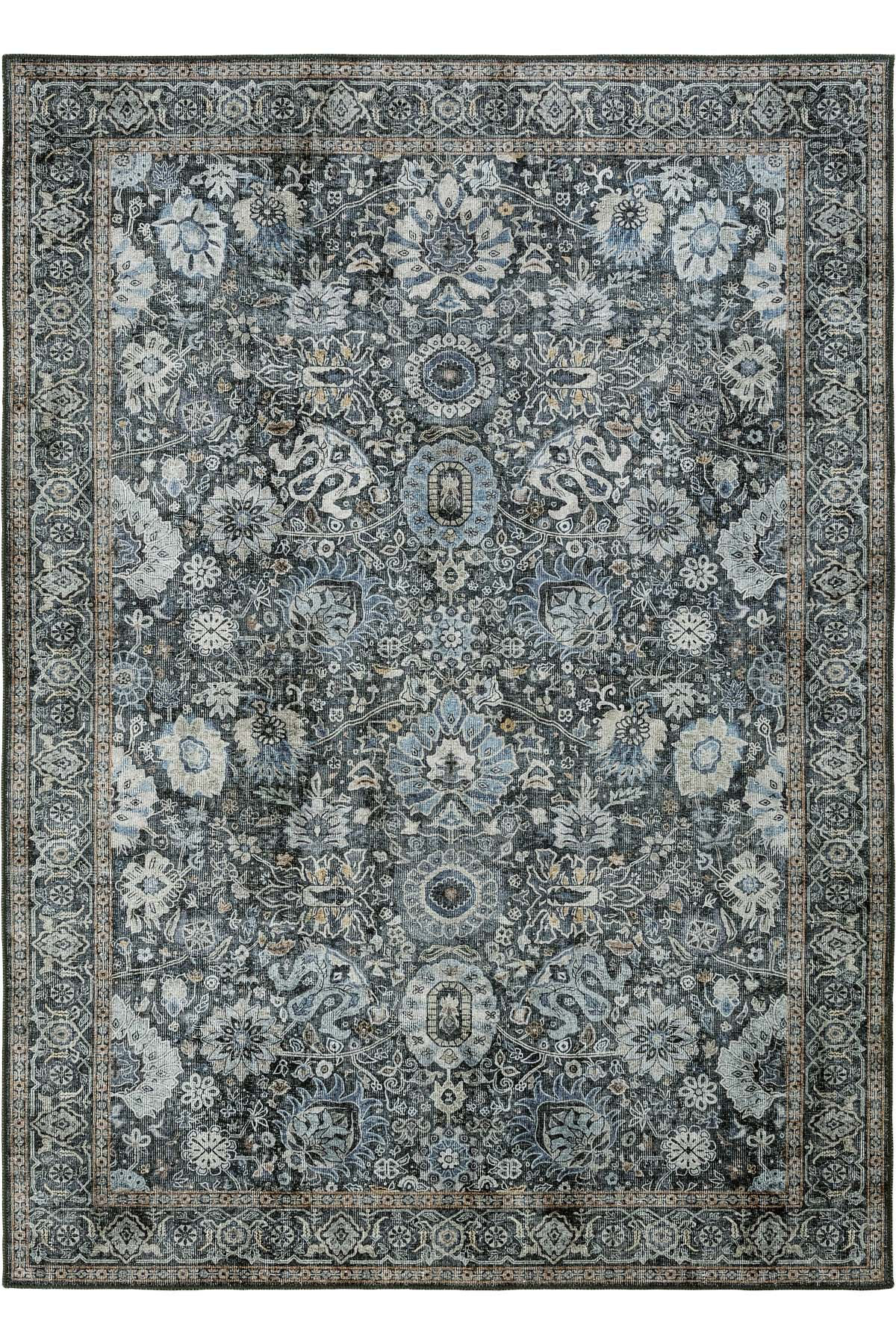 Wildon Home® Private Green Gray Vintage Rug | Wayfair