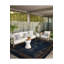 Tapis décoratif rétro à motif classique bleu marine-346779776