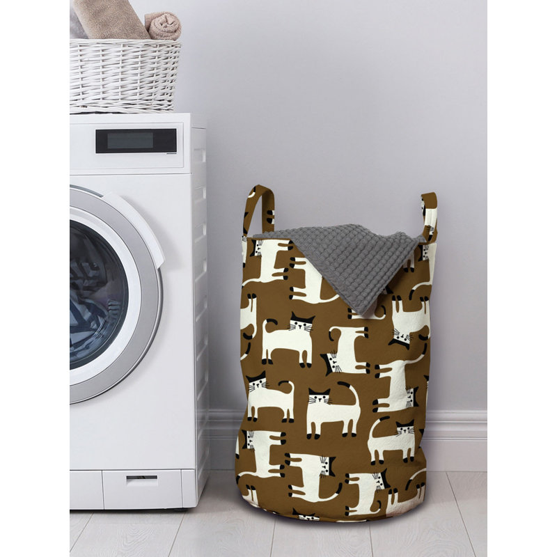 Fabric Laundry Bag with Handles