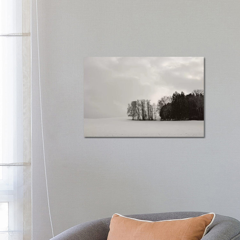 Sleepy Winter Landscape by Lena Weisbek - Wrapped Canvas Print, 66.04 cm H x 45.72 cm W x 3.175 cm D