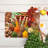 Colorful Spice Pattern on Modern Glass Serving Board Ideal for Kitchen Use-114446920