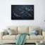 Ensemble de 1 tableau sur toile Libellule-130026090-130026092