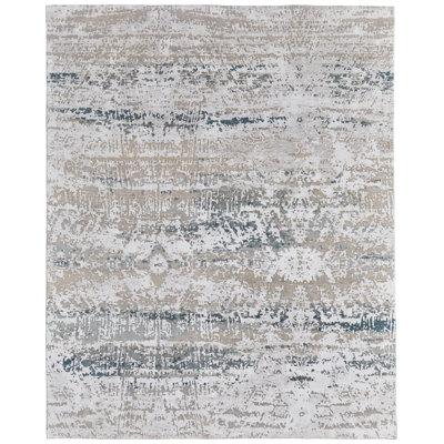 Tarlisha Modern Abstract Ivory Area Rug