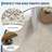 Farmhouse Scalloped Rug Washable Rug with Non Slip TRP Backing, Low Pile Non Shedding Rustic Carpet, Soft Thin Foldable Printed Mat for Living Room Bedroom-660204437-660204439