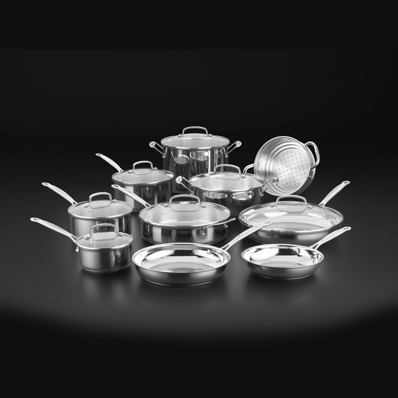 Batterie de cuisine en acier inoxydable 17 pièces Chef's Classic de Cuisinart