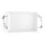 White Orchid Rectangle Casserole