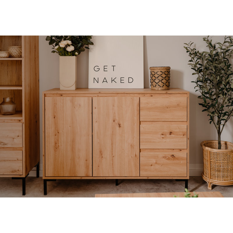 Karschner 120Cm Wide 3 Drawer