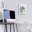 «Lovely Porcelain 3» par Jean Plout, art mural en verre acrylique-51773227