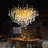 Akari Tree Branch Teardrop Chandelier Lighting, D24"