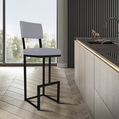 Tabouret de bar Adele Lawton au fini peint à la main