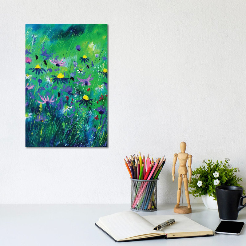 Happy Spring by Pol Ledent - Wrapped Canvas Painting