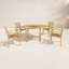 Outdoor - Piece Teak Dining Set