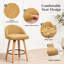 Tabourets de bar pivotants en velours Louise-958521639-958521636