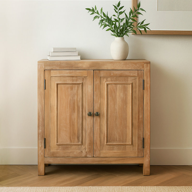 Buffet en bois massif à 2 portes 36 po Bronstein