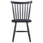 Chaise d'appoint en bois (ensemble de 2)
