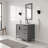 Brooklane 36'' Single Bathroom Vanity with Marble Top-868123592