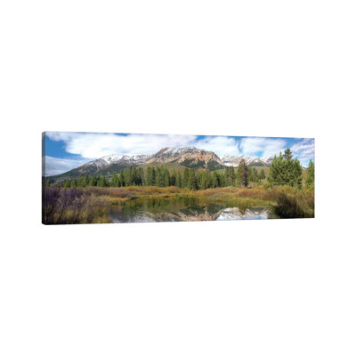 Easely Peak, Boulder Mountains, Idaho by Tim Fitzharris - Wrapped Canvas Panoramic Print