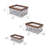 Williston Forge Solid Wood Decorative Basket