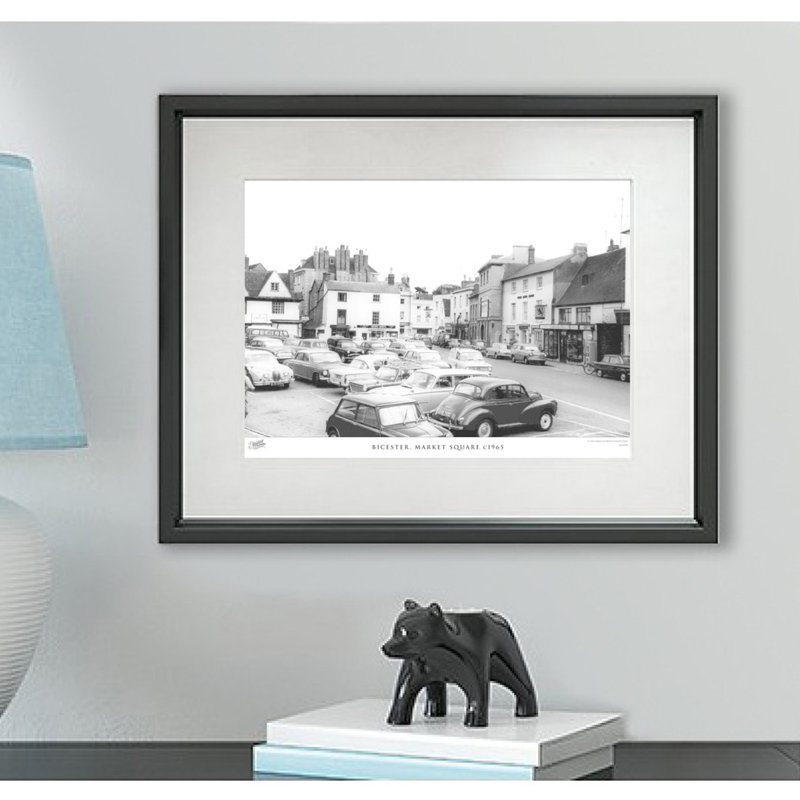Bicester, Market Square C1965 by Francis Frith - Single Picture Frame Print, 60cm H x 80cm W x 2.3cm D