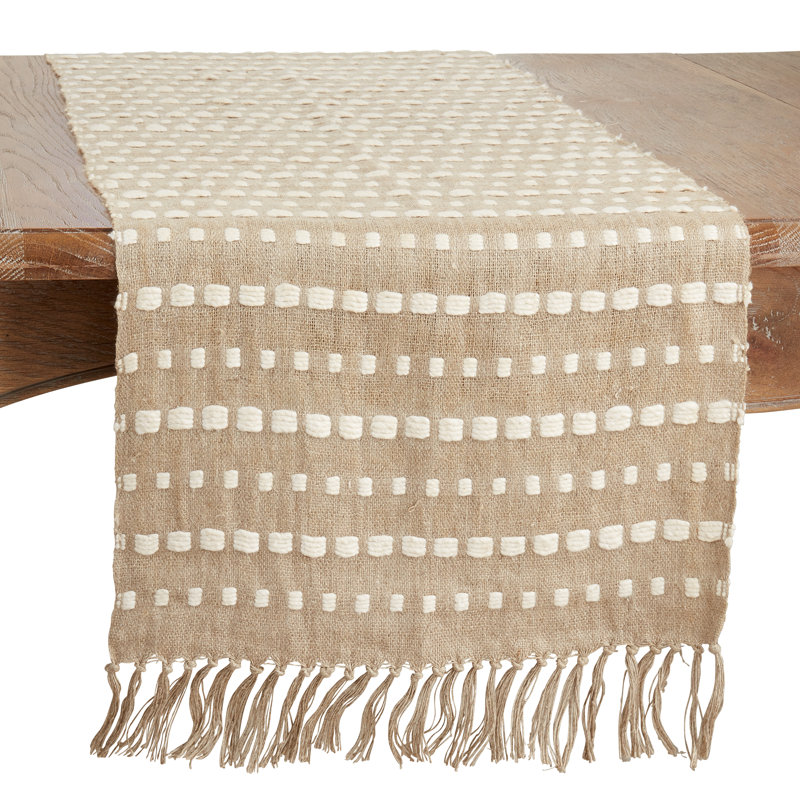 Runner_Stitched Stripe Dining Table Runner