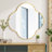 Aluminum Wavy Wall Mirror-97817012-97817013