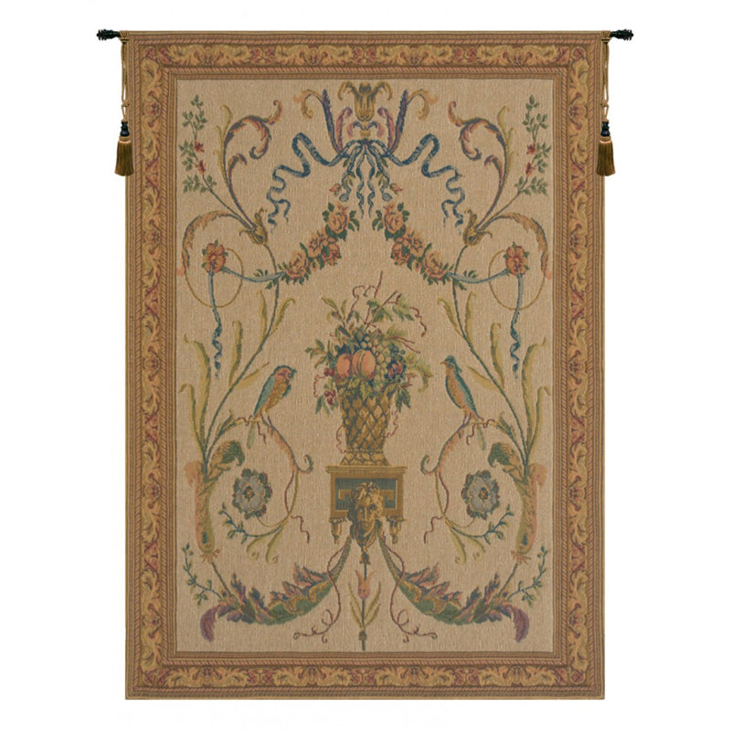Loom Woven Cotton Blend Wall Hanging, 62" H x 46" W x 0.15" D
