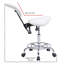 Fauteuil ergonomique avec dossier, pivotant, réglage hydraulique de la hauteur et siège inclinable