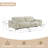 89'' Top-Grain Leather Power Reclining Sofa-1372772055