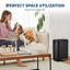 Poubelle en acier inoxydable avec couvercle, poubelle à pression, pour cuisine, bureau à domicile, chambre à coucher, salon-121147090