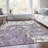 Premium Machine Washable Prisco Lavender Rug-112171199
