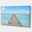 Jetée Infinite to the Sea - art mural photo en métal paysage marin-47772578-37372686