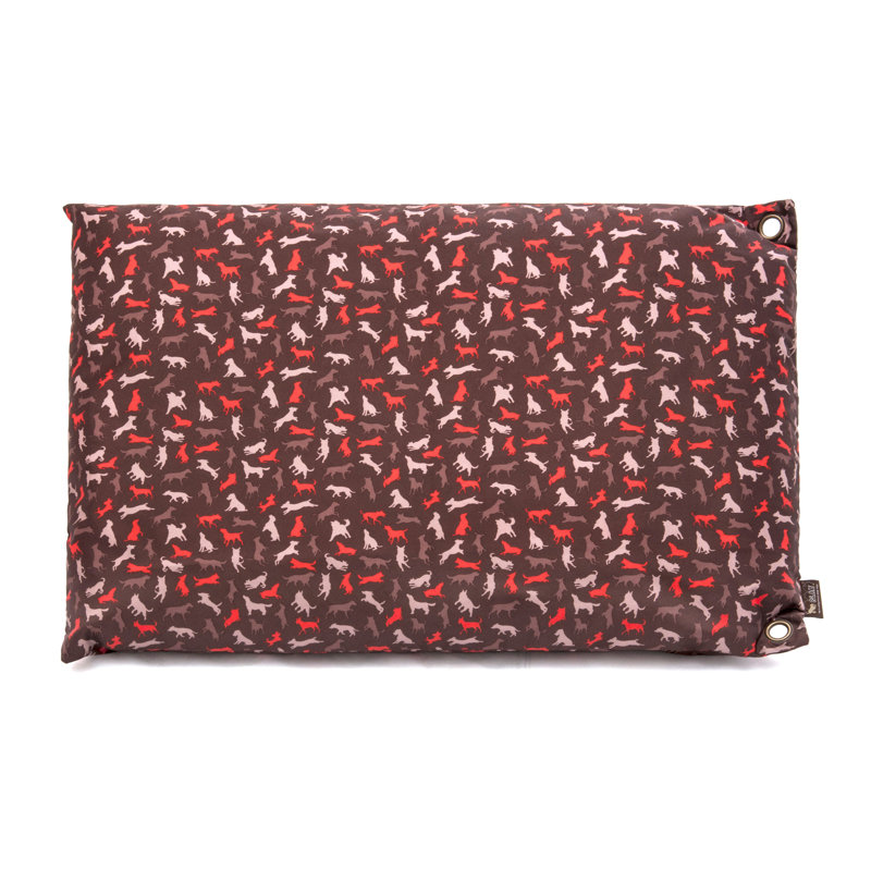 Lit-coussin pour chien Scout & About, Petit (H 7,87 po x l 28 po x p 20,5 po), Brun