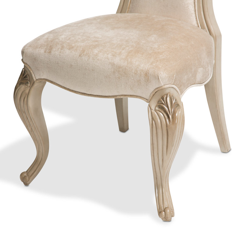 Platine De Royale Champagne Upholstered Dining Chair, Champagne