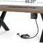 Table d'extérieur d'extérieur au propane pour foyer d'extérieur au propane en béton - 40 000 BTU (couvercle de réservoir non inclus)