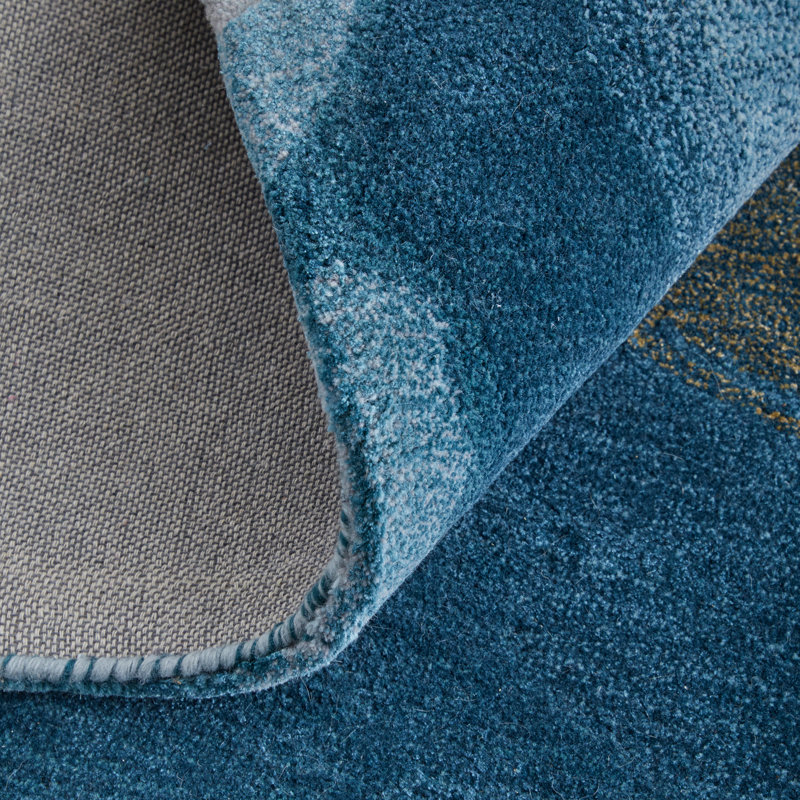 Marquan Modern Abstract Area Rug, Rectangle 8' x 10'