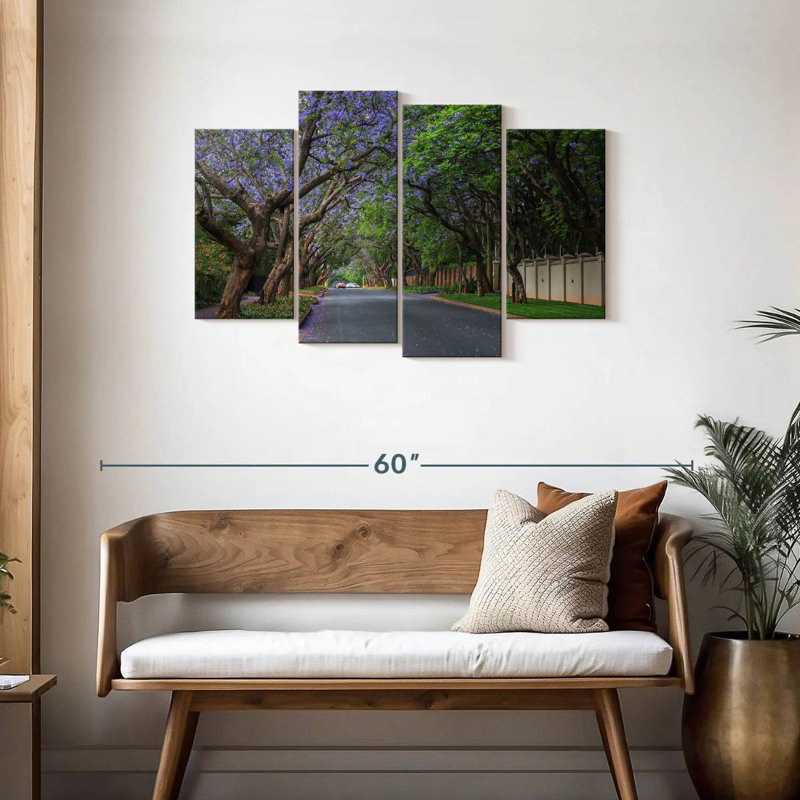 Mehar Jacaranda Trees In Pretoria, 27"H x 43"W