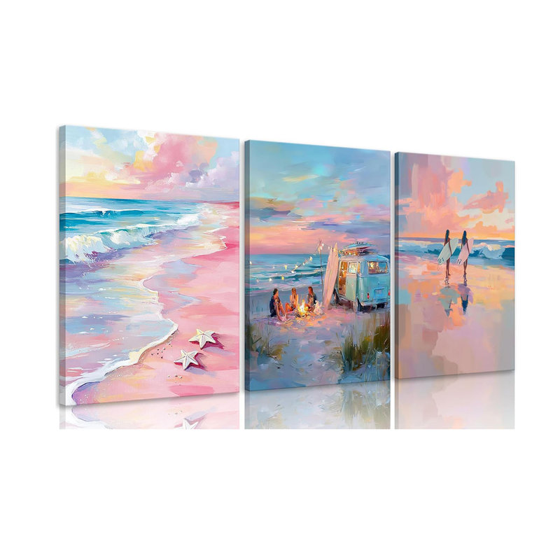 3 Piece Wrapped Canvas Print