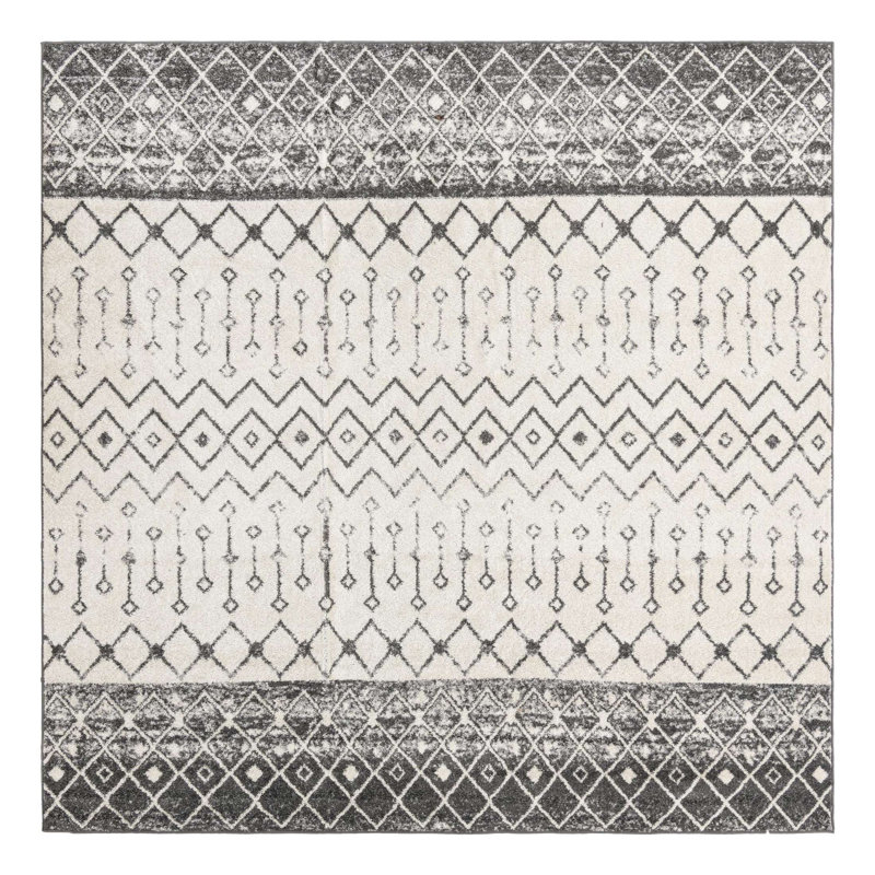 Somerville Geometric Indoor Rug, Square 10'