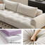 Coussin modulaire beige en polyester-1966612245
