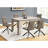 Beige Laminate Dining Table, 60" Rectangular, Modern, For Rectangular Taupe Construction Events
