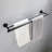 5 Piece Bathroom Towel Rack Set Wall Mount-639157565