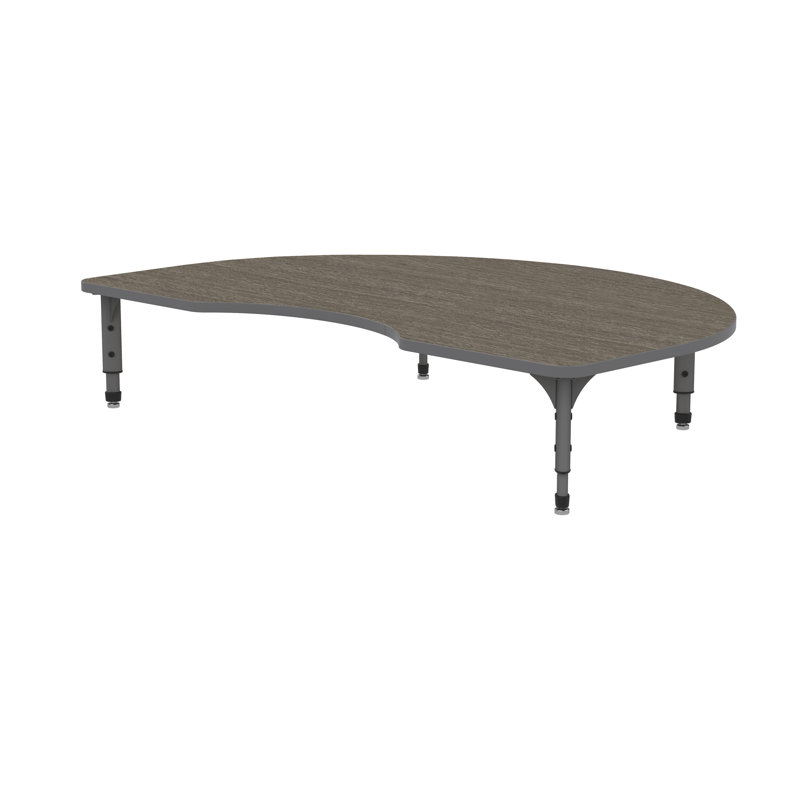 Table d'activité pour les reins Apex Series, Chêne Promenade, Gris